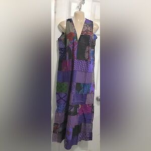 Colorful Patchwork Dress